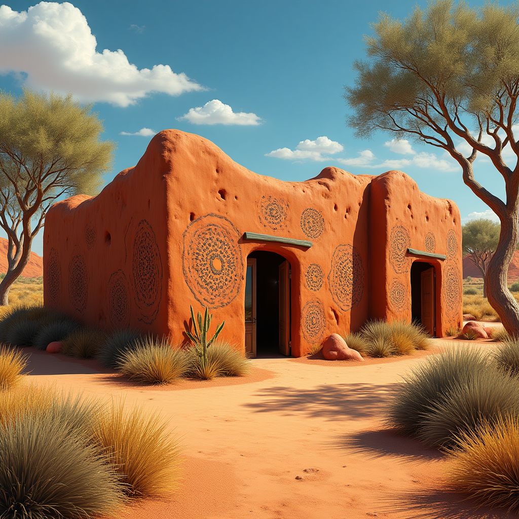 Indigenous Art Center in Northern Territory