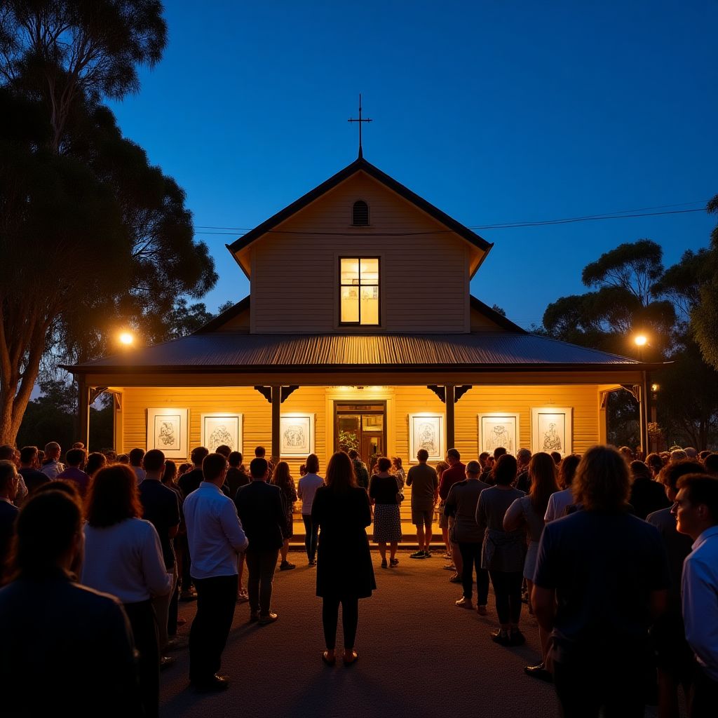 Regional art gallery opening